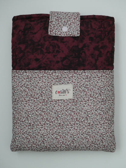 Funda de llibre feta a mà, exemple de model personalitzable