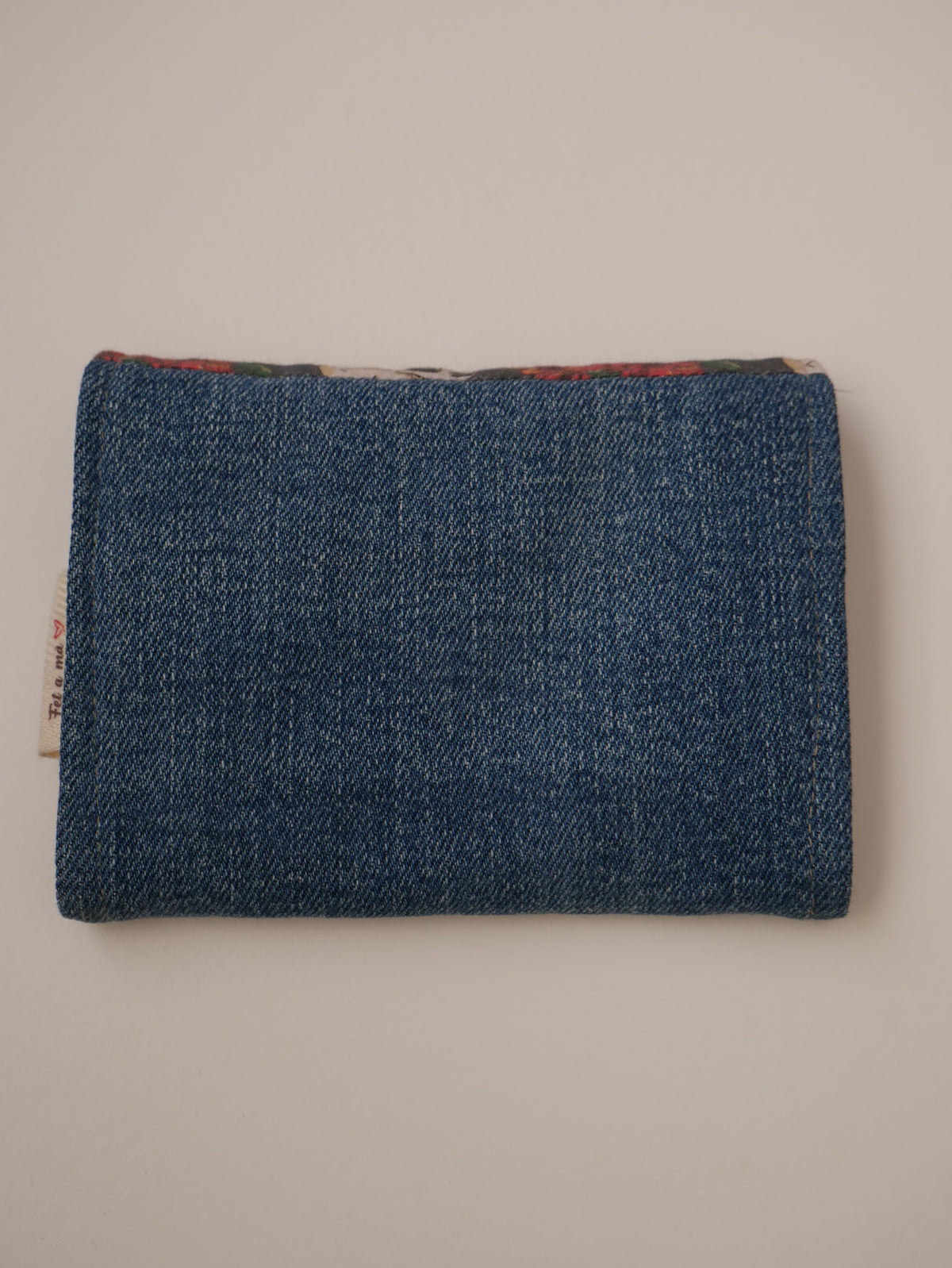 Cartera de tela · Calaveres i texà