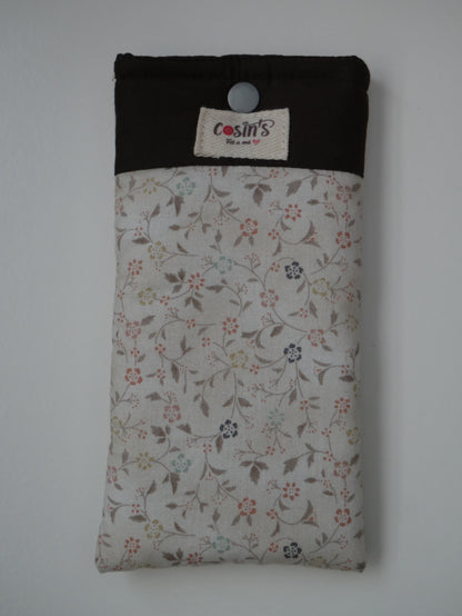 Funda d'ulleres · Flors pastel