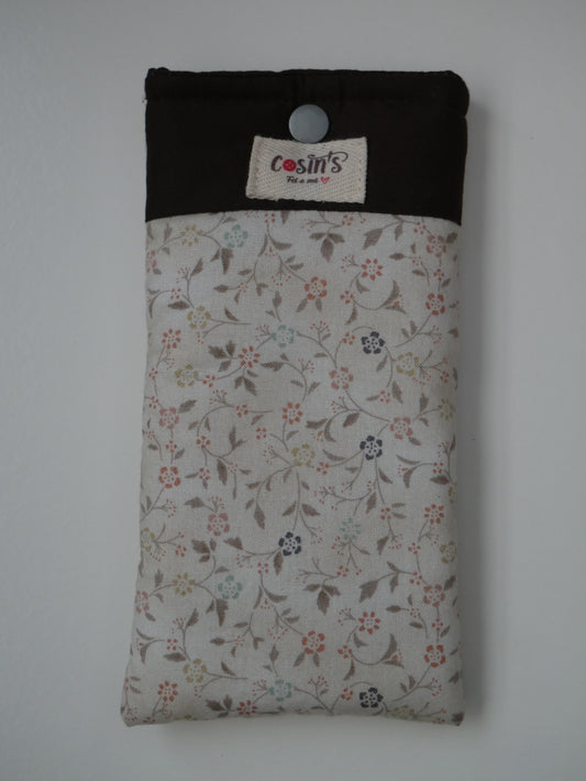 Funda de gafas · Flores pastel