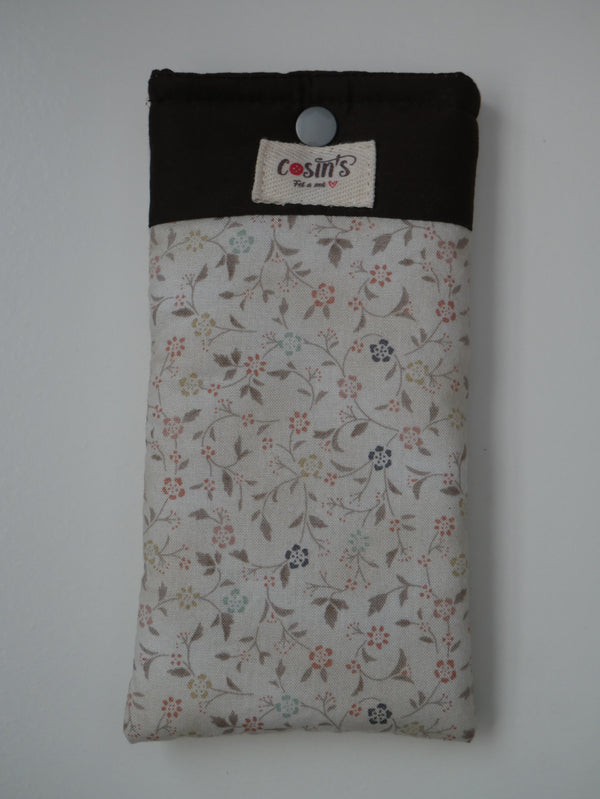 Funda d'ulleres · Flors pastel