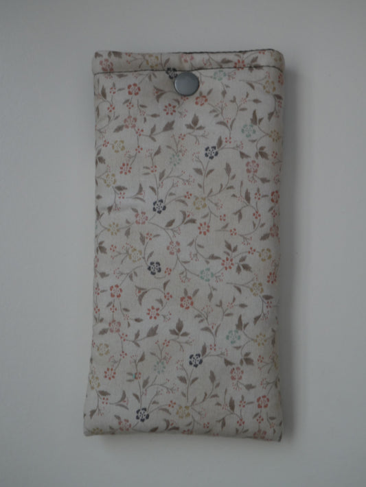 Funda de gafas · Flores pastel