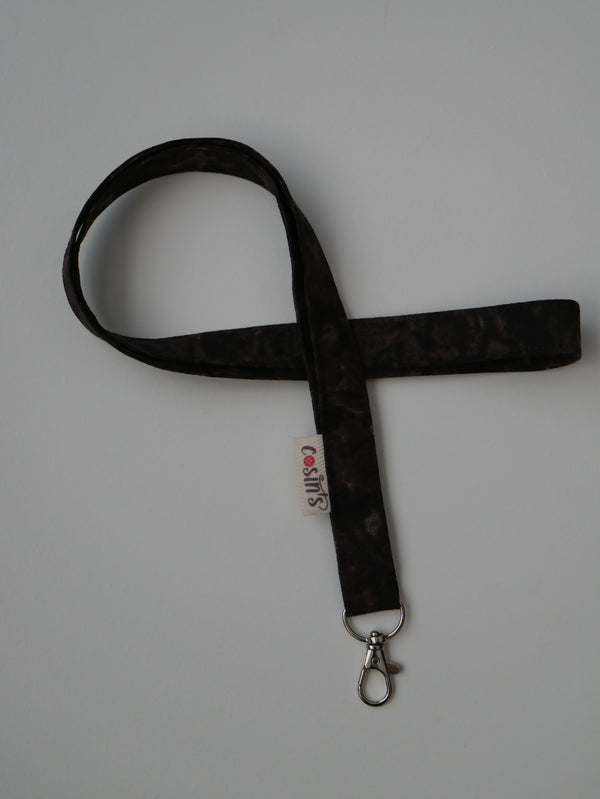 Cinta porta-claus · Marró fosc