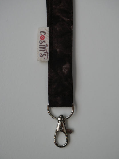 Cinta porta-claus · Marró fosc